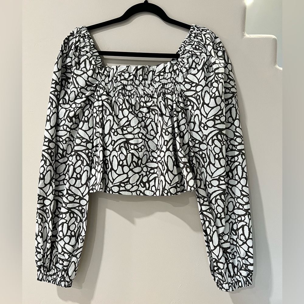 Open edit crop top